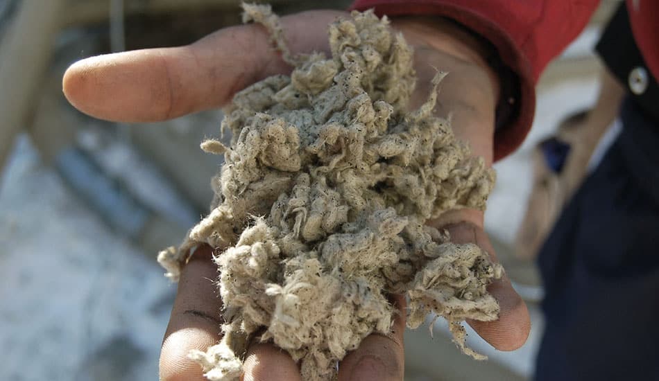 Image showing fiber core insulation close up.